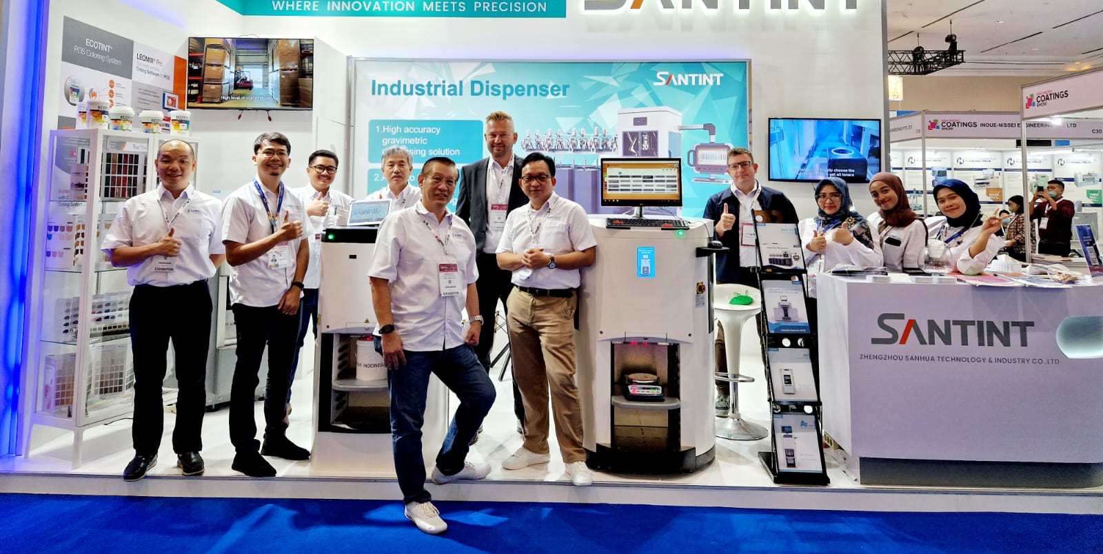 PT ACME INDONESIA WITH PARTNERS PARTICIPATE IN ASIA PACIFIC COATING SHOW 2022 IN JAKARTA